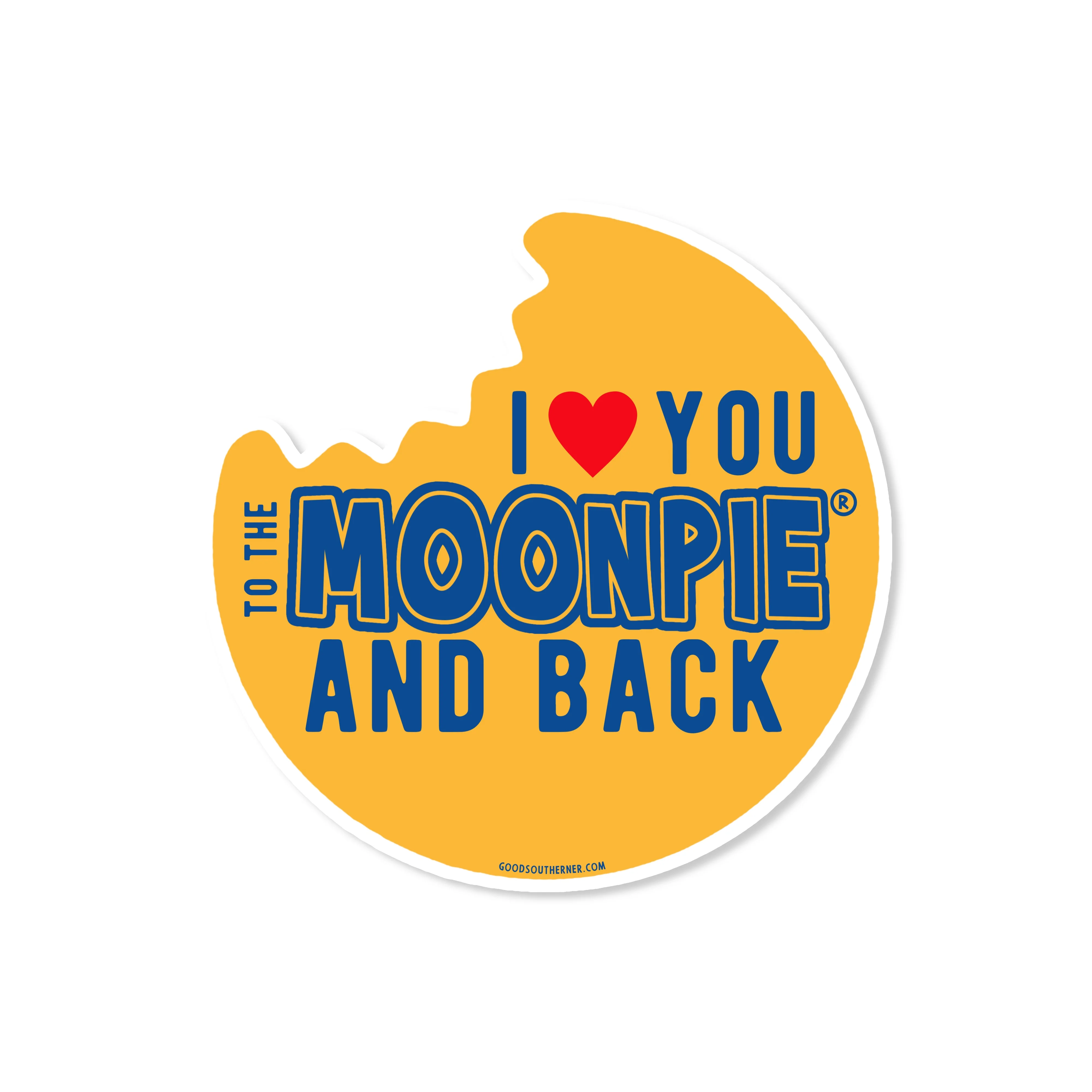 I Love You to the MoonPie Magnet