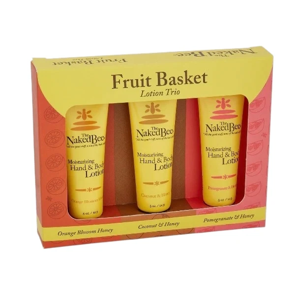 Naked Bee Fruit Basket Lotion Trio