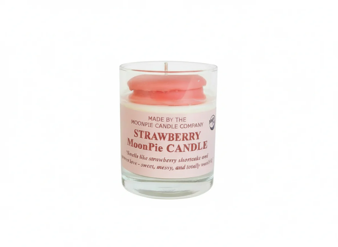 NEW! Strawberry MoonPie Scented Candle